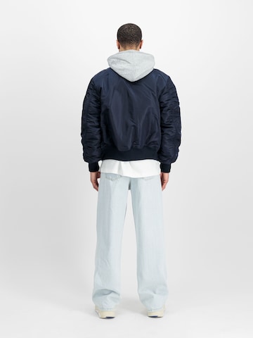 ALPHA INDUSTRIES Kurtka przejściowa 'MA-1 D-Tec' w kolorze niebieski