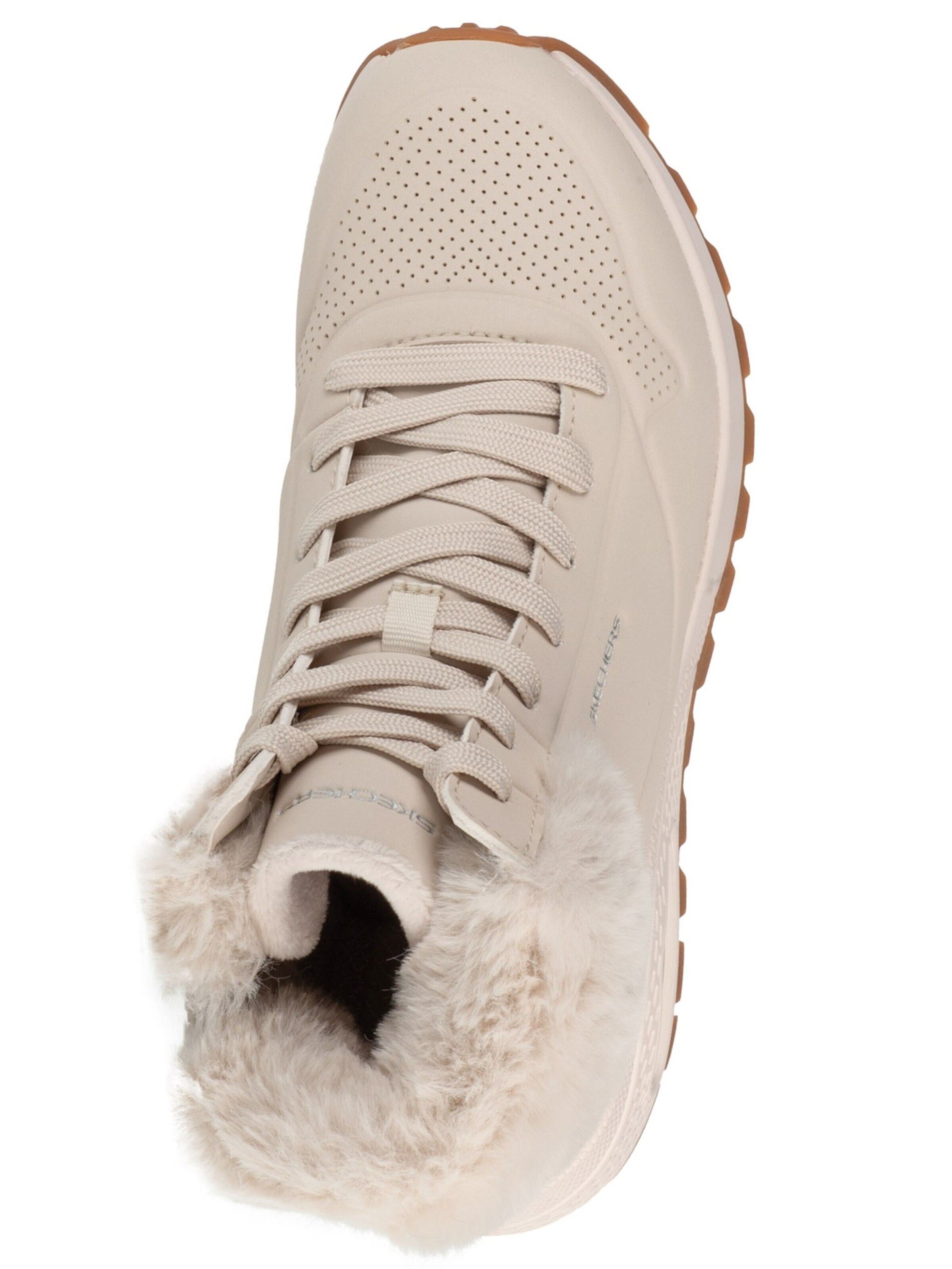 SKECHERS Veterlaarsjes 'Uno Rugged - Fall Air' in Beige