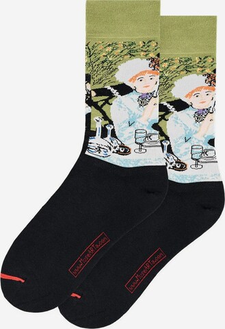 MuseARTa Socks 'After Luncheon' in Mixed colors: front