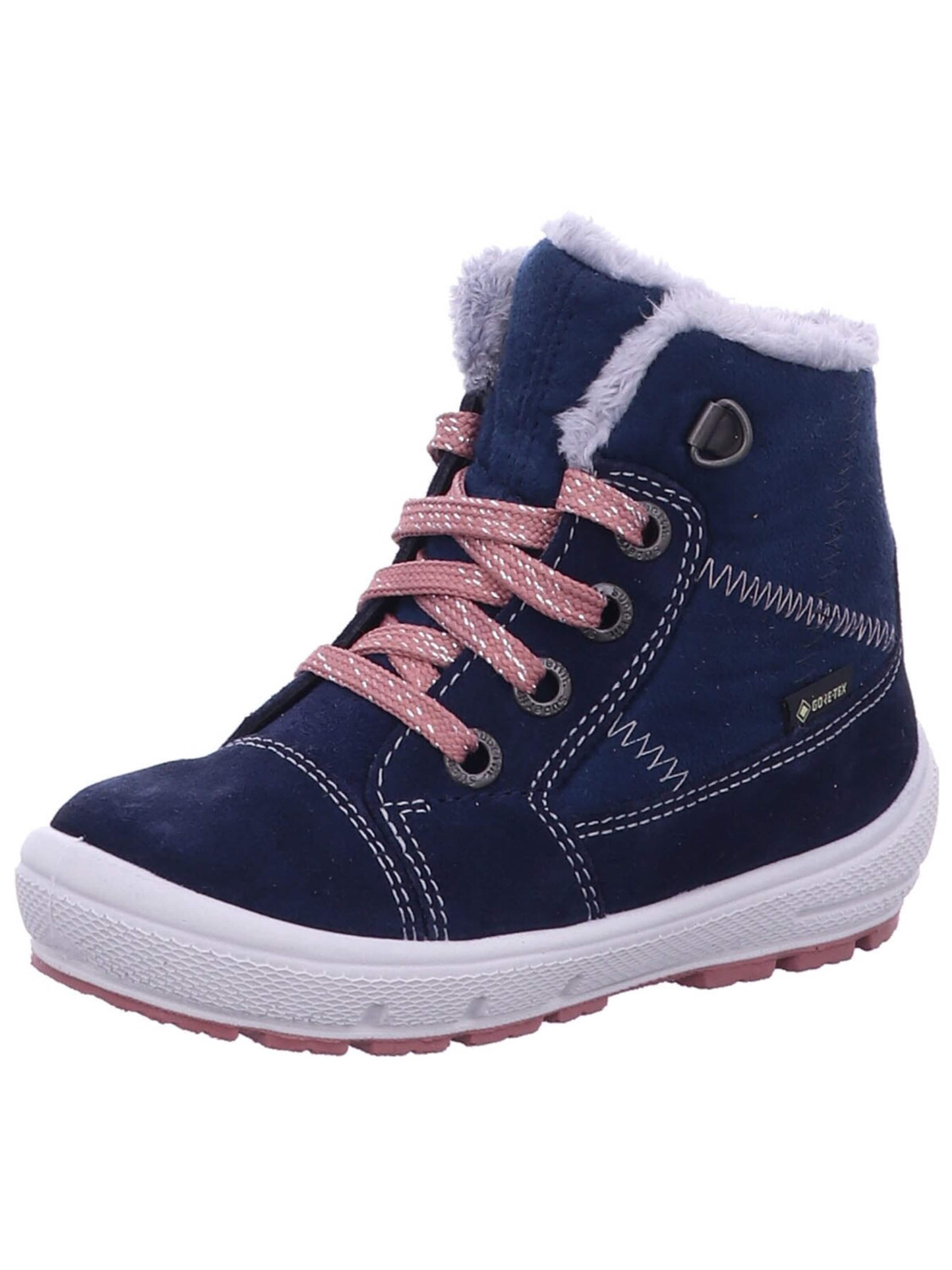 SUPERFIT Stiefel 'Stiefel Mädchen 1-006318 8010 Echtleder in blau'‌‌‌‌‌ in 21 in blau, Produktansicht