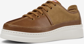 Sneaker bassa 'Runner Up Twins' di CAMPER in marrone: frontale
