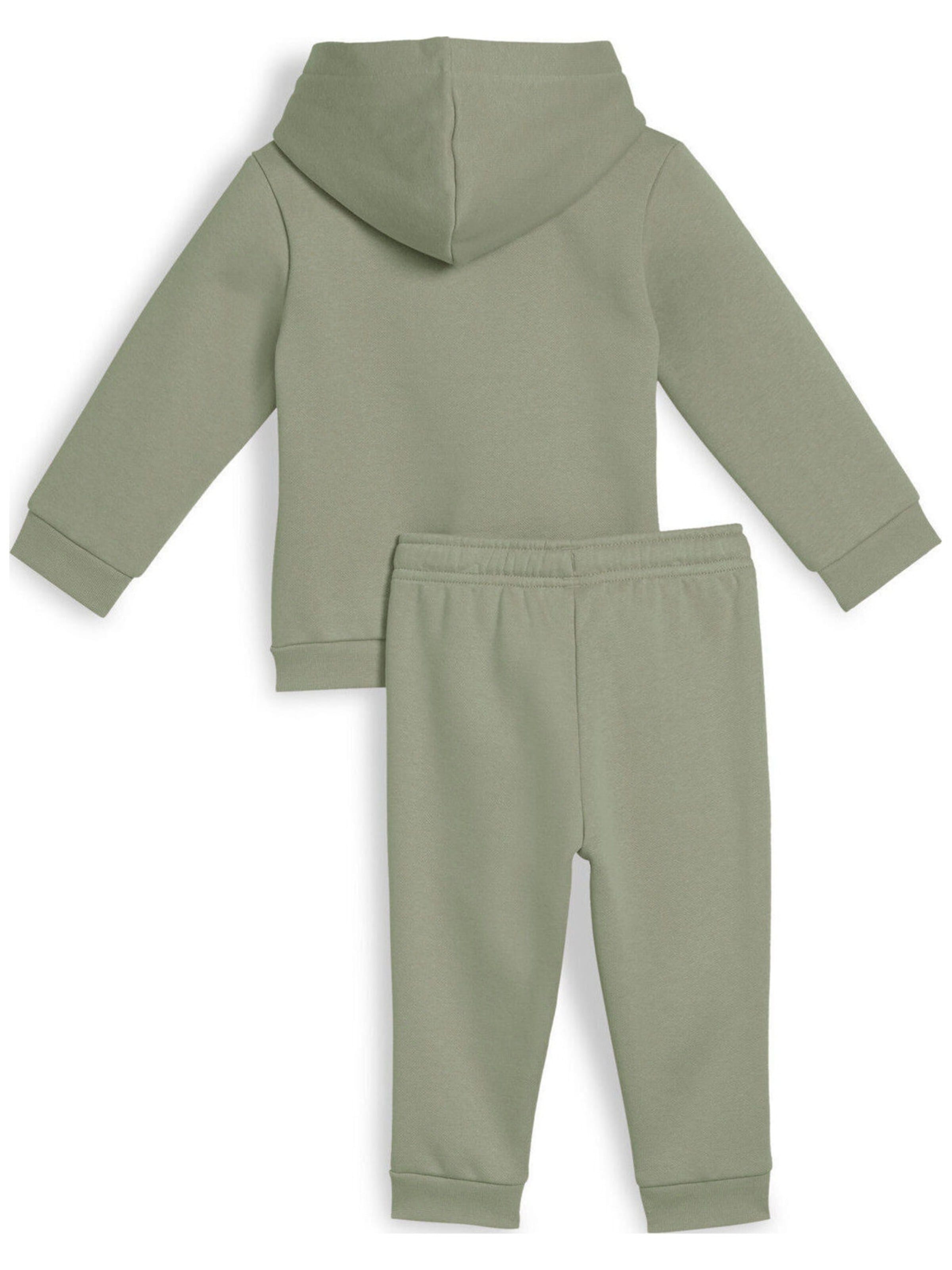 PUMA Sweatvest 'Puma Minicats Loungewear Set Fl Inf Lux Army' in Groen