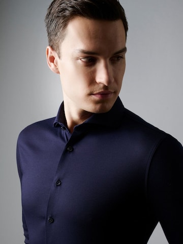 DESOTO Slim fit Overhemd in Blauw