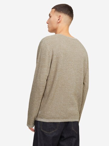 JACK & JONES Pullover 'George'‌‌‌‌‌‌‌‌‌‌ in Beige