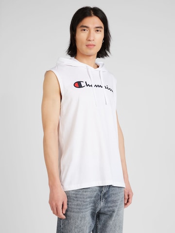 T-Shirt Champion Authentic Athletic Apparel en blanc : devant