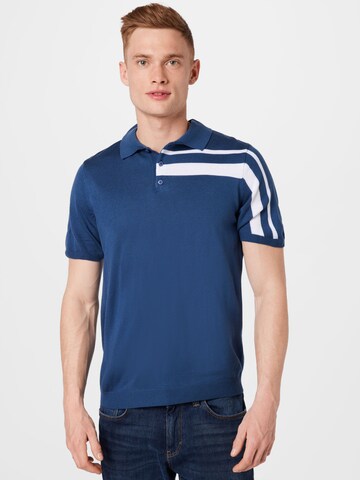 T-Shirt BURTON MENSWEAR LONDON en bleu : devant