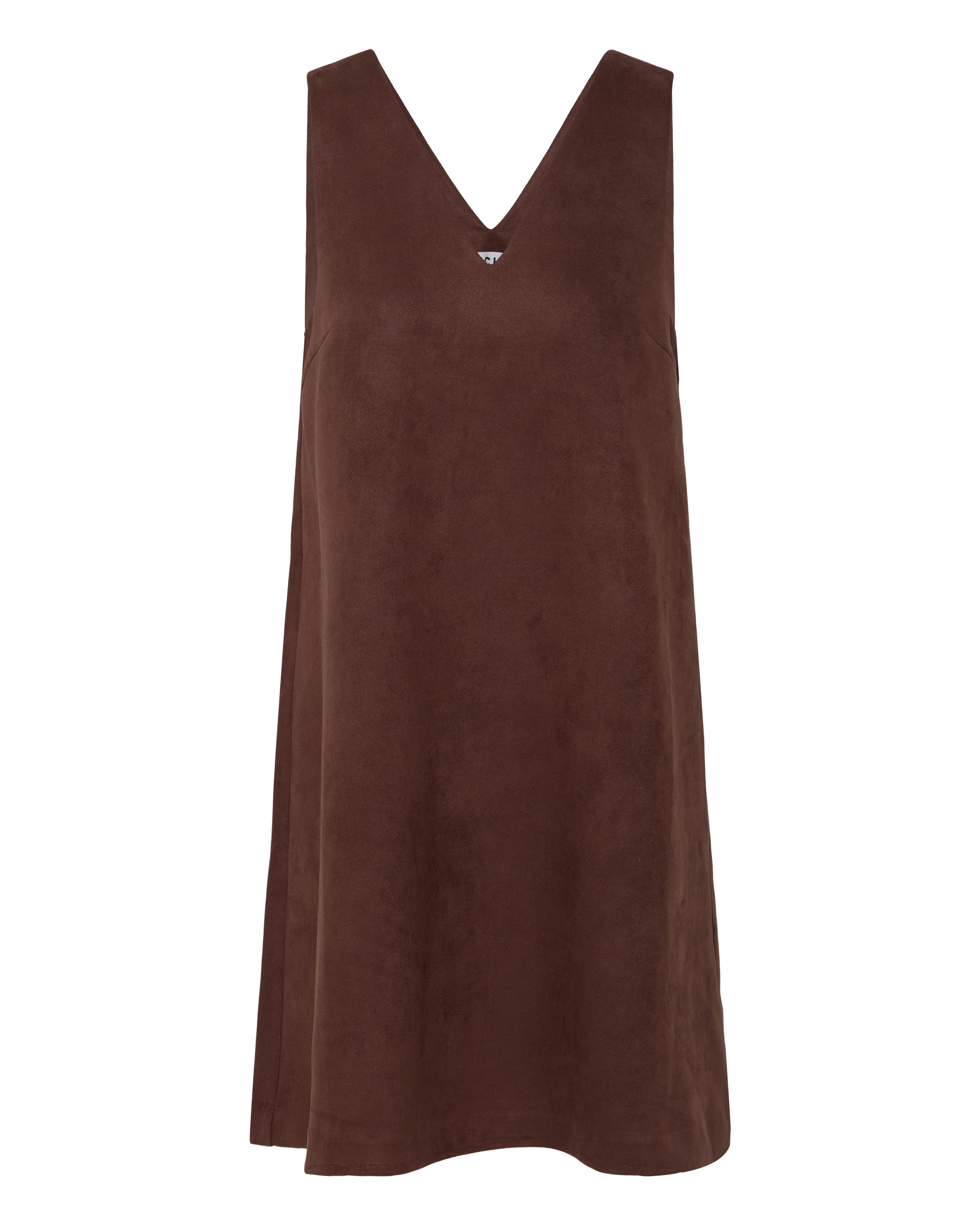 Robe ICHI en marron : devant