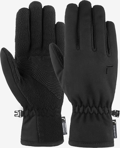 REUSCH Fingerhandschuhe 'Kiruna STORMBLOXX™' in S-M in schwarz, Produktansicht
