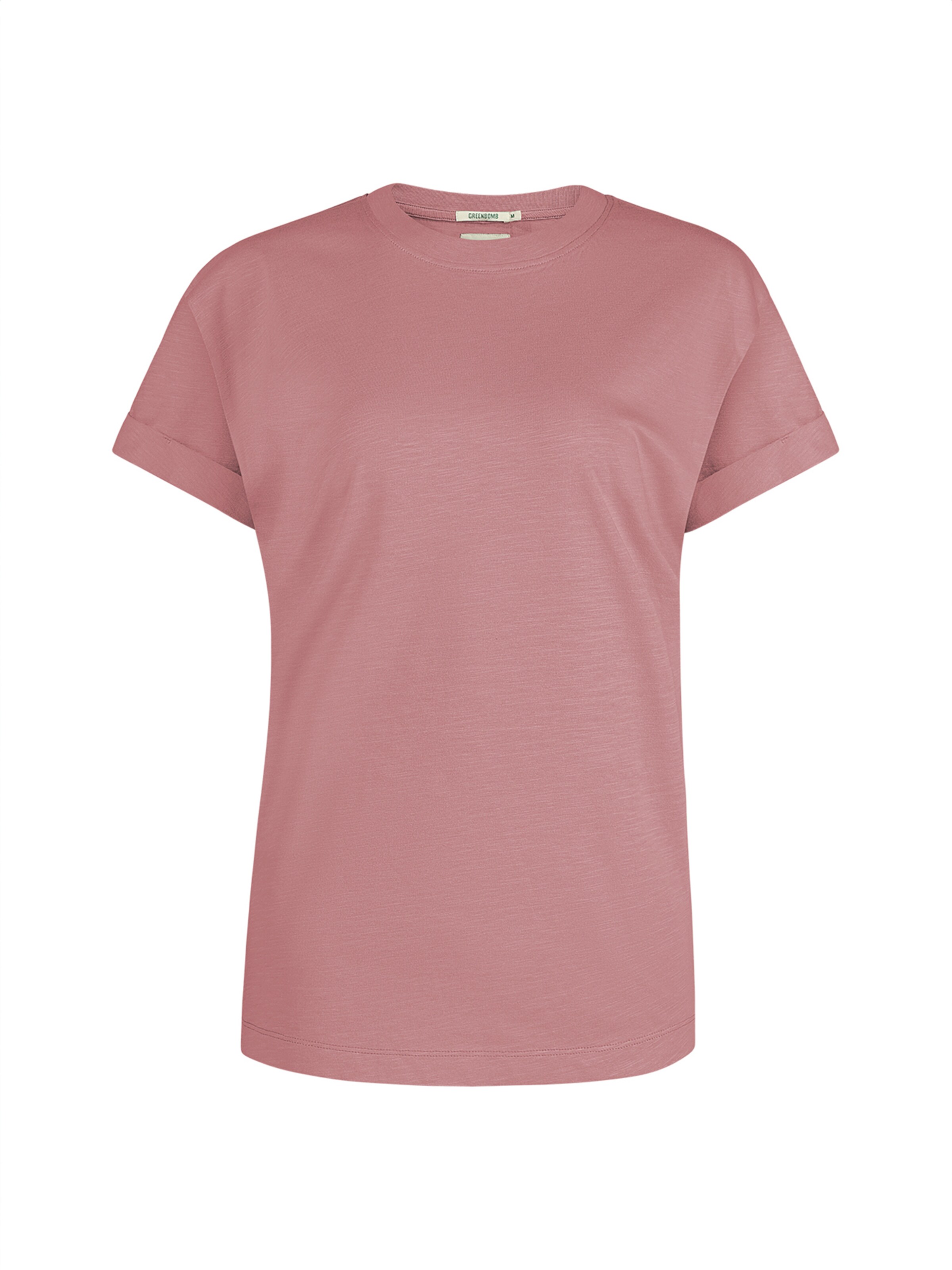 Maglietta di GREENBOMB in rosa: frontale