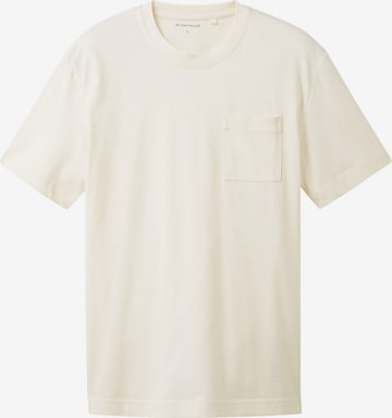 TOM TAILOR T-Shirt in Beige: predná strana