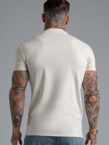SikSilk T-Shirt in Beige