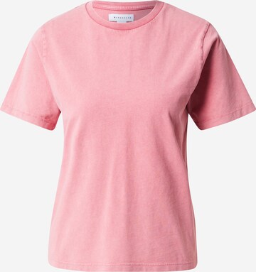 Warehouse - Camiseta en rosa: frente