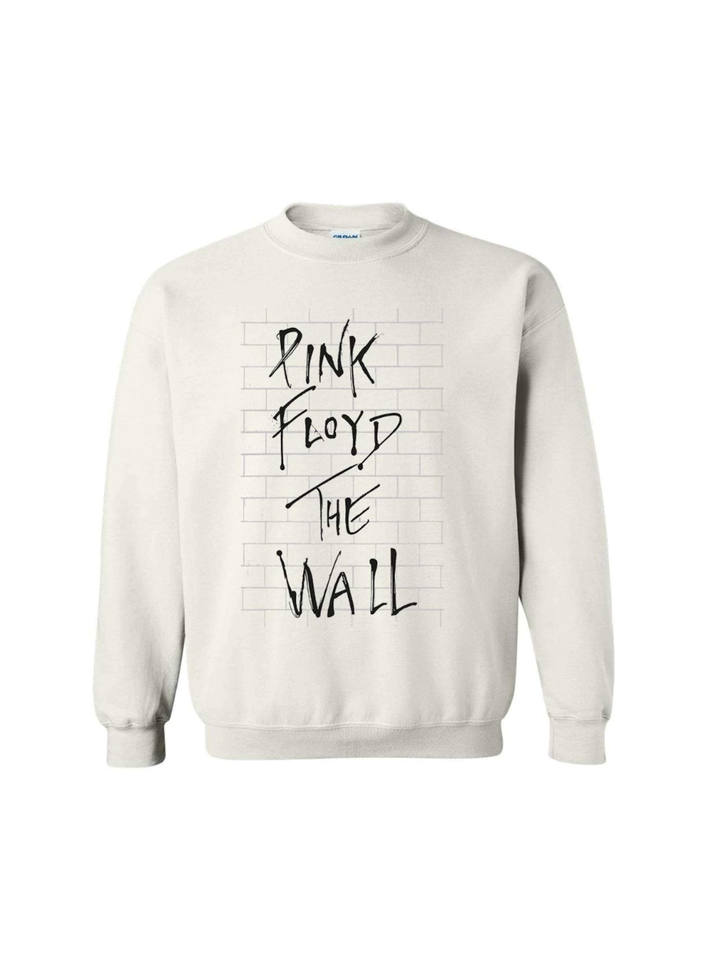 Felpa 'Pink Floyd- The Wall album  Sweatshirt' di Pink Floyd in bianco: frontale