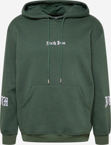 Sixth June Sweatshirt in Groen: voorkant