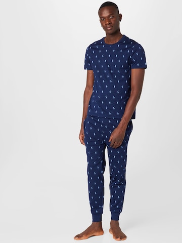 Polo Ralph Lauren Pyjama kort in Blauw