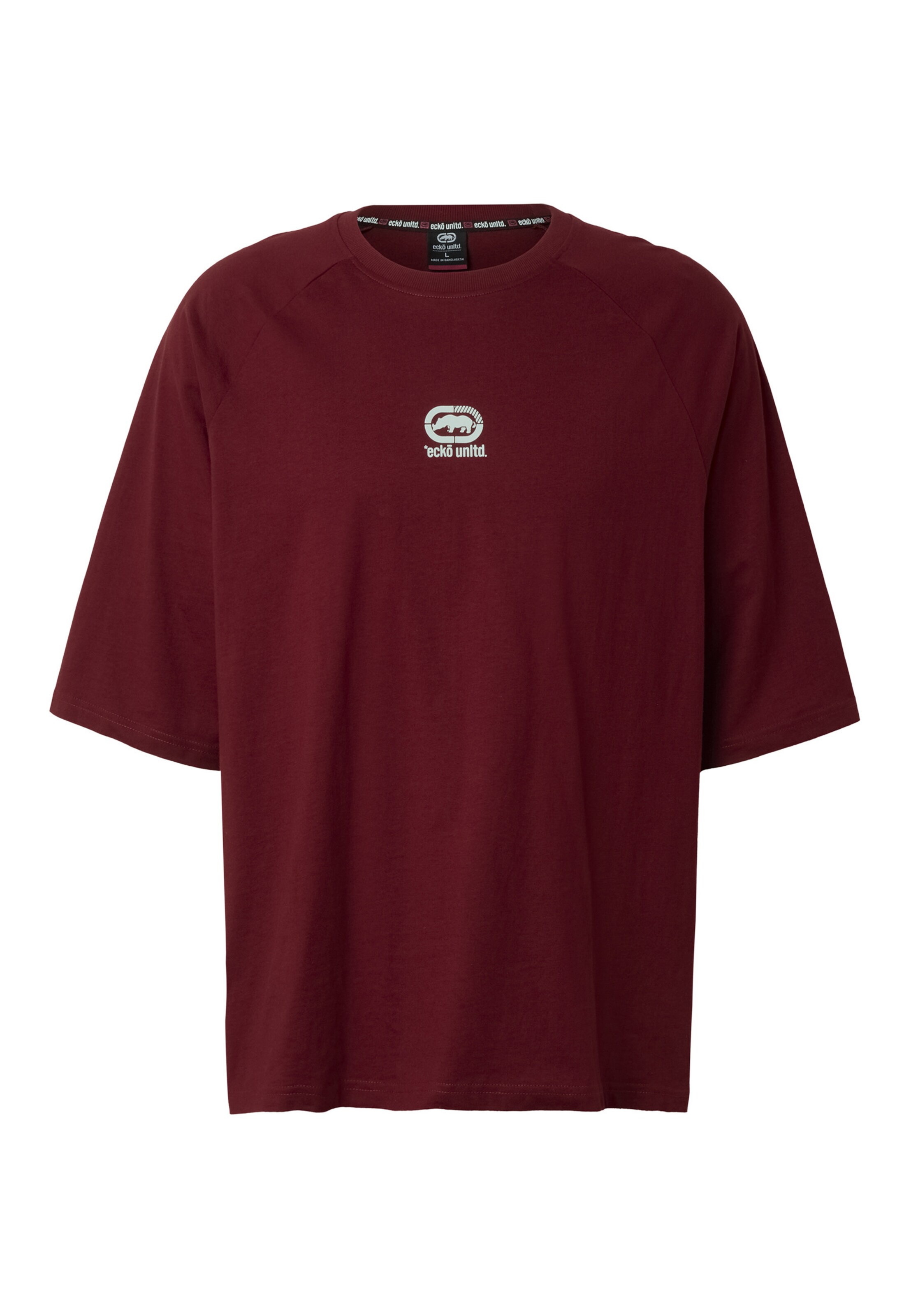 T-Shirt 'Quiet' Ecko Unlimited en rouge : devant