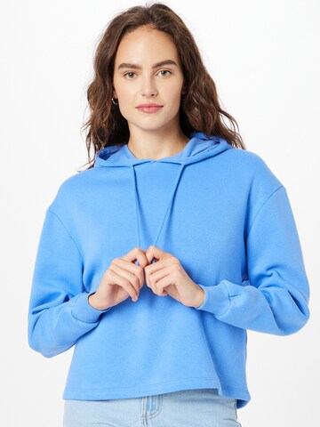 Sweat-shirt 'Chilli' PIECES en bleu : devant