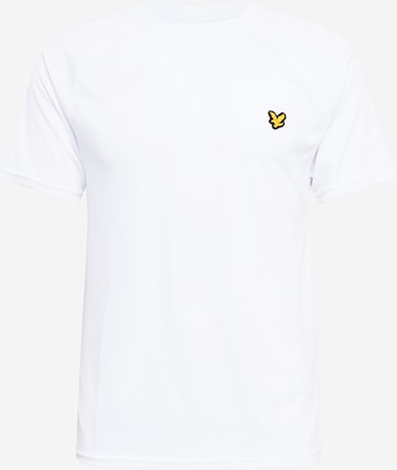 Lyle & Scott T-Shirt in Weiß: predná strana