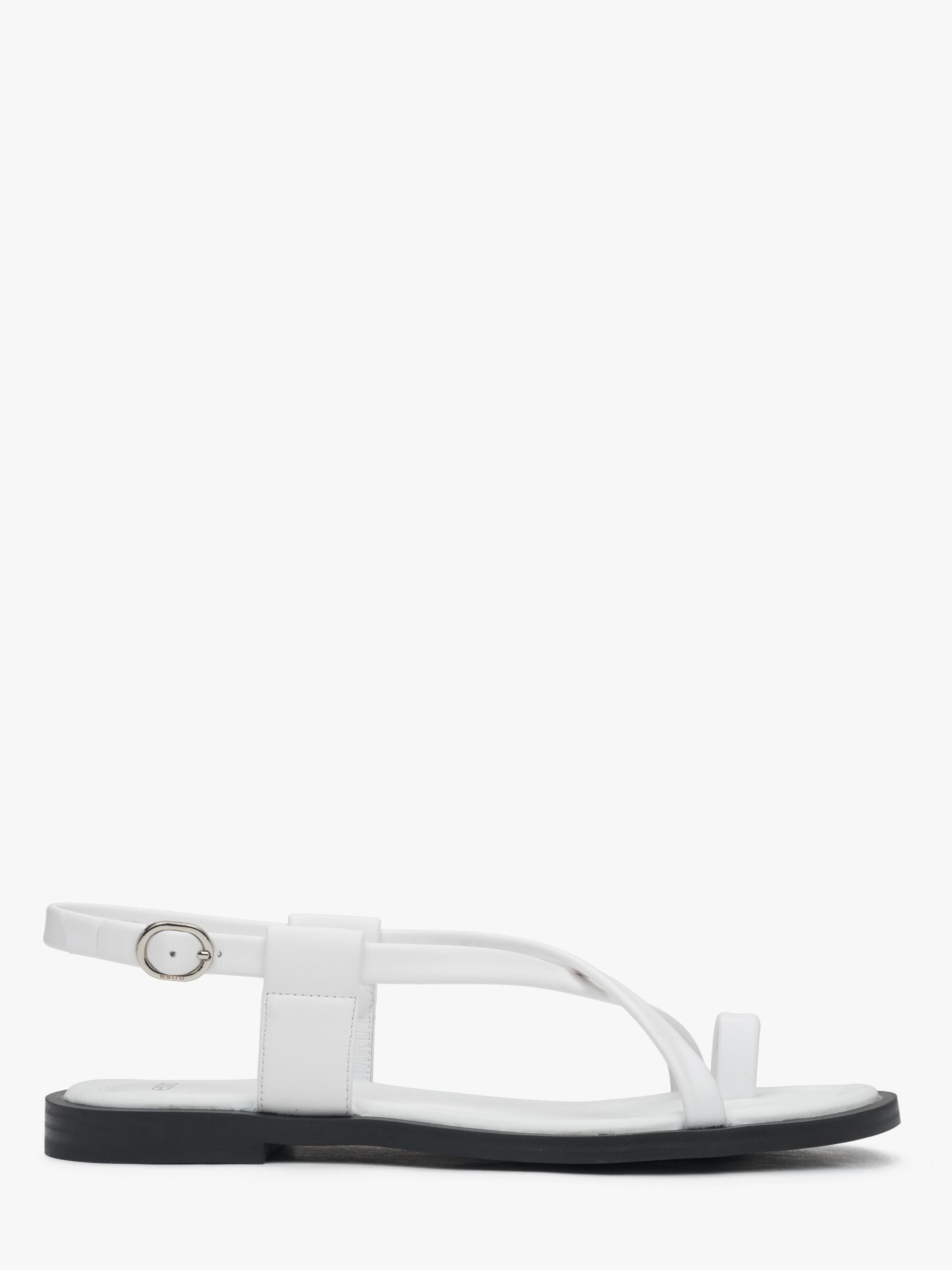 Estro Sandaler '225509-01' i hvid: forside