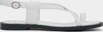 Estro Sandaler '225509-01' i hvid: forside