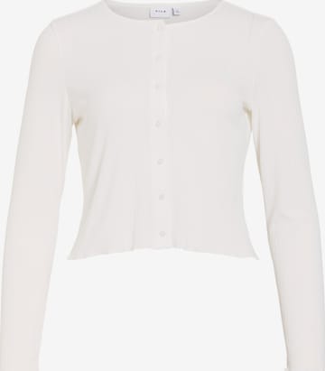 Cardigan 'VIMaggie' VILA en blanc : devant