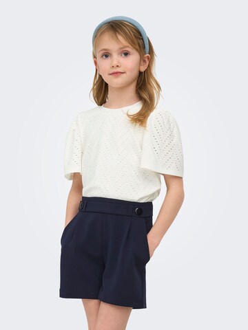 ONLY GIRLS Bluse 'KOGCarla' in Weiß: Vorderseite