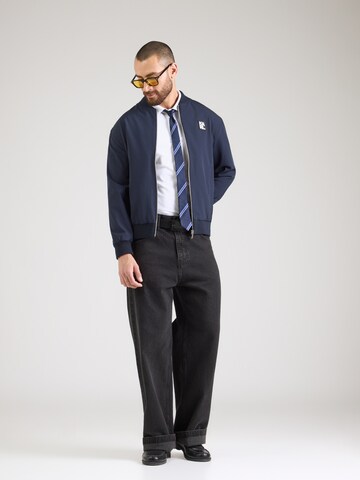 Karl Lagerfeld - Chaqueta de entretiempo en azul