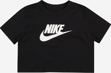 Nike Sportswear Paita 'Futura' värissä musta: etupuoli