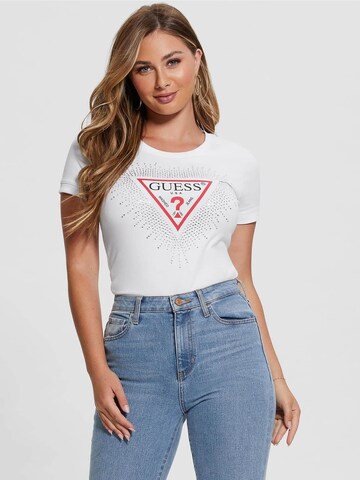 GUESS Shirts i hvid: forside