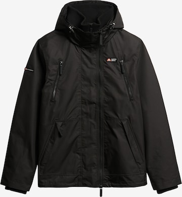 Veste mi-saison Superdry en noir : devant