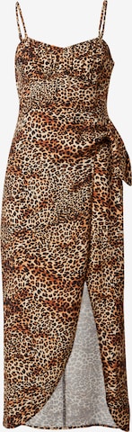 Rochie 'Sue' de la EDITED pe bej: față