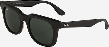 Ray-Ban Zonnebril in Zwart: voorkant