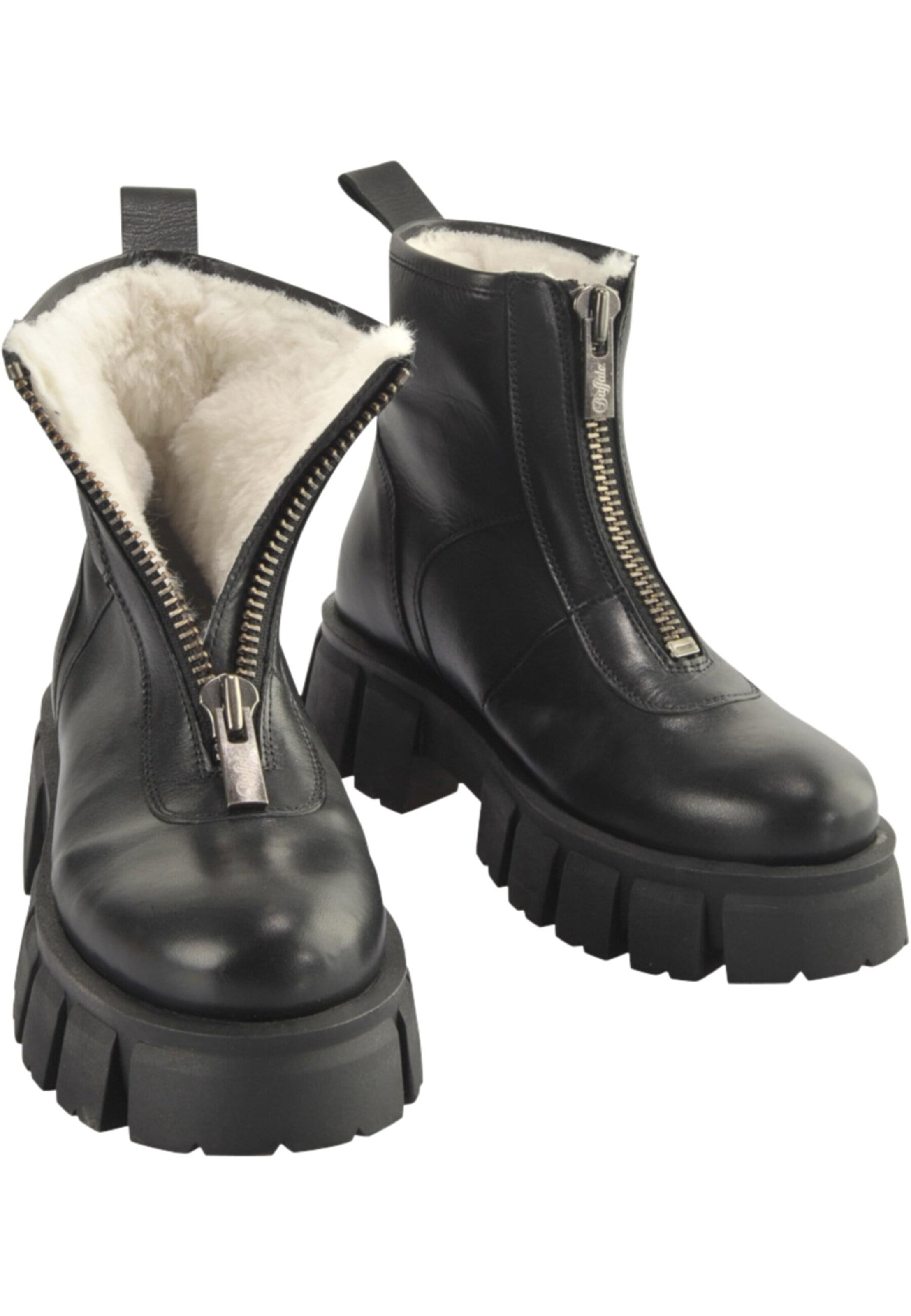 BUFFALO Stiefelette 'Escape' in Schwarz