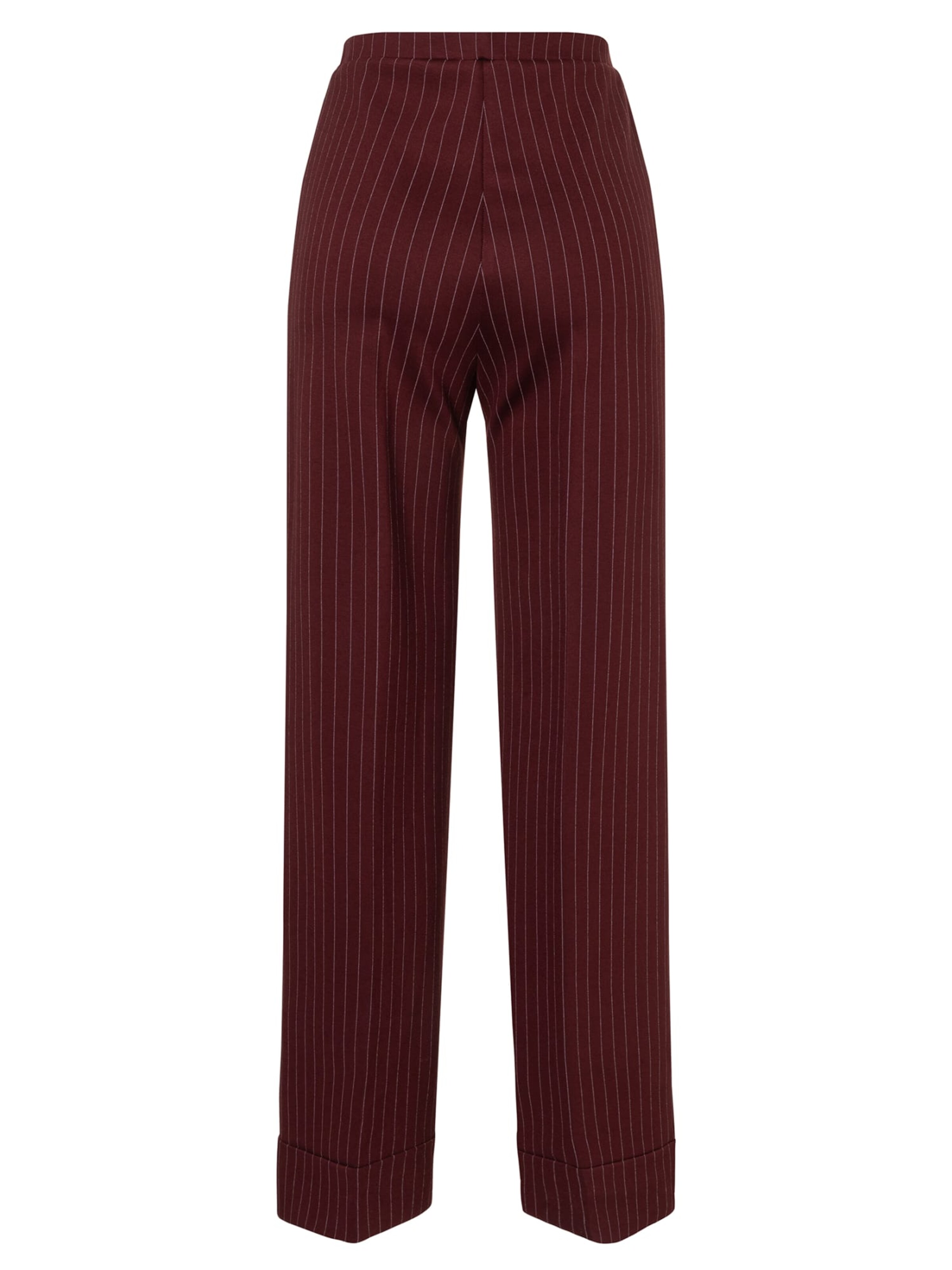Ana Alcazar Regular Trousers 'Elaya' in Red
