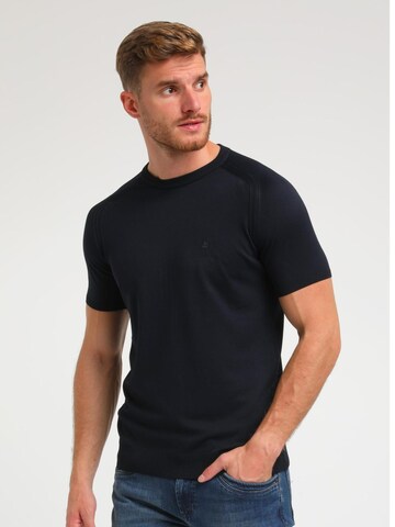 Gabbiano Shirt in Blue: front