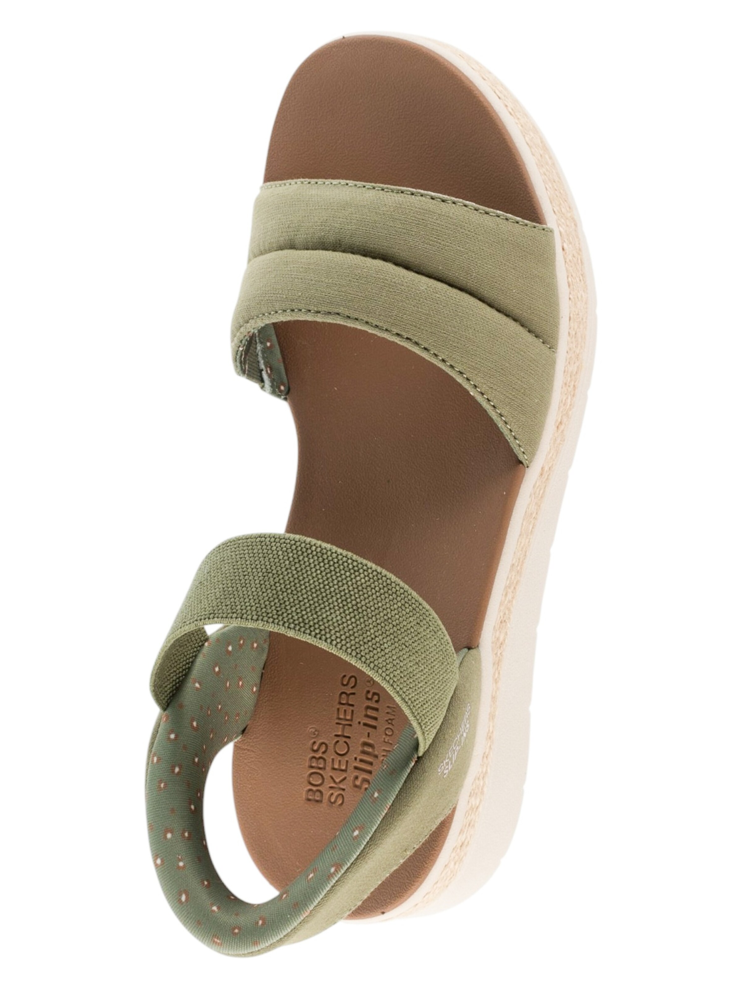 Sandales 'Skechers Slip-Ins: BOBS Sun Ray' SKECHERS en vert