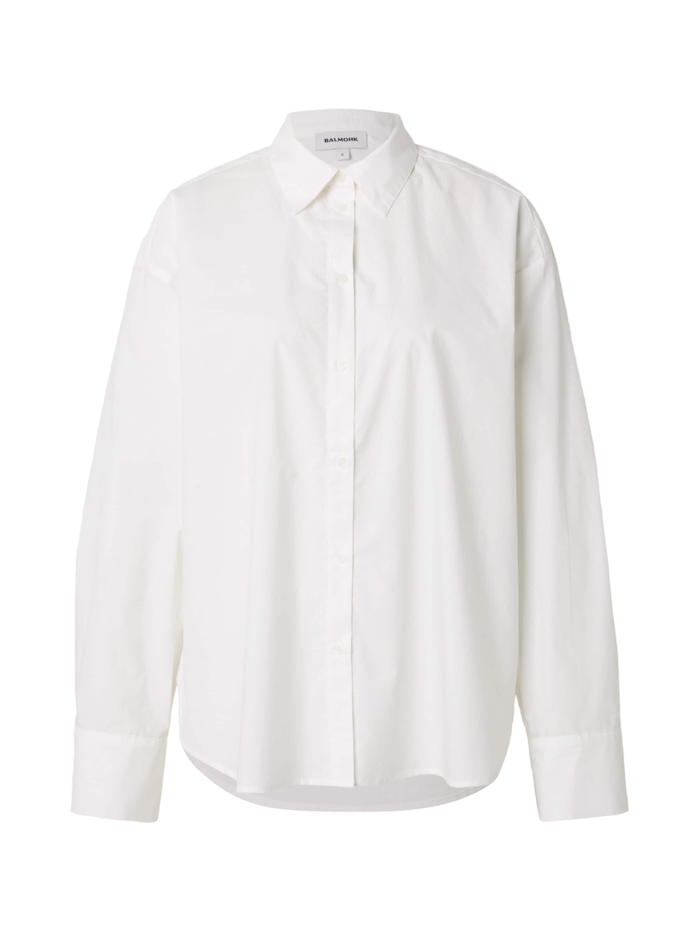 BALMOHK Blus i vit: framsida