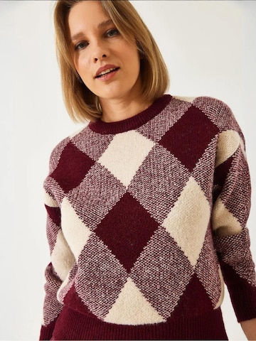 Pull-over 'Pullover' Bianco Lucci en rouge