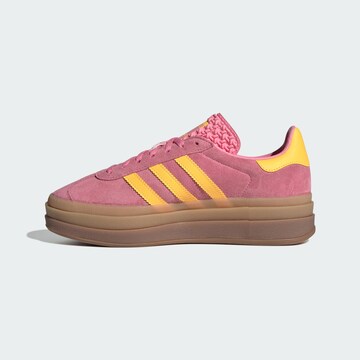 ADIDAS ORIGINALS Ниски маратонки 'Gazelle Bold' в розово