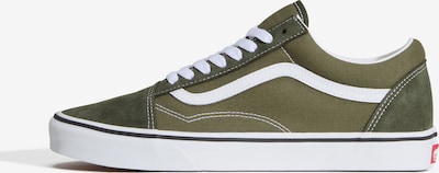 Sportbačiai be auliuko 'Old Skool' iš VANS, spalva – tamsiai žalia / balta, Prekių apžvalga