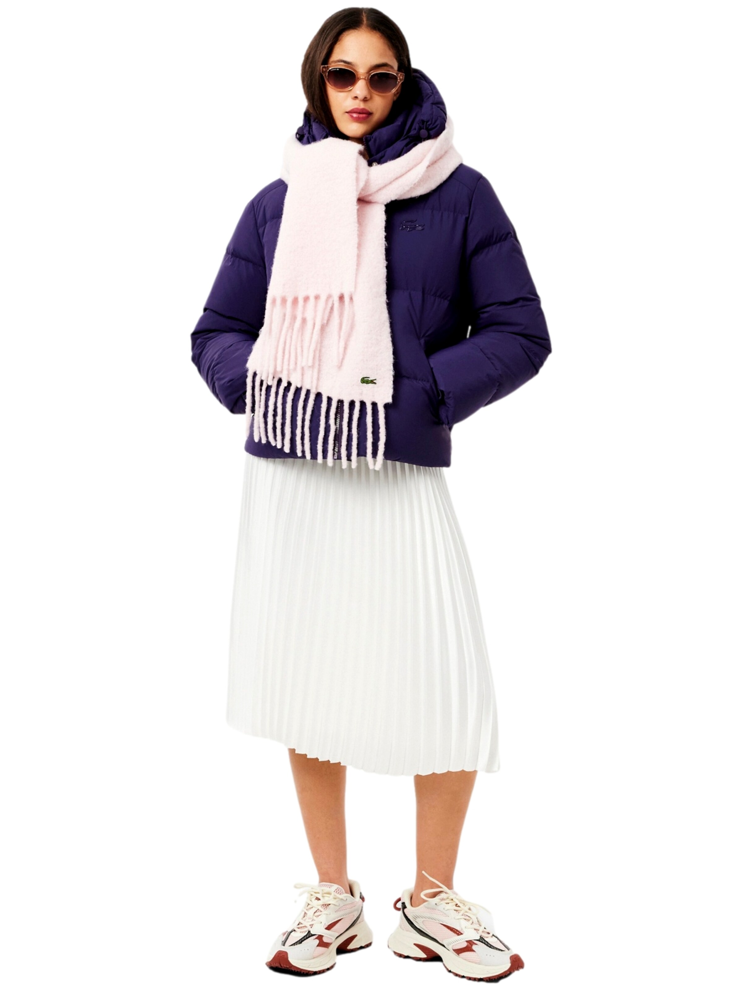 Giacca invernale di LACOSTE in lilla