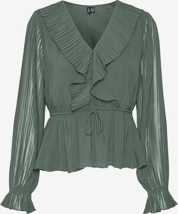 Camicia da donna 'VMDora' di VERO MODA in verde: frontale