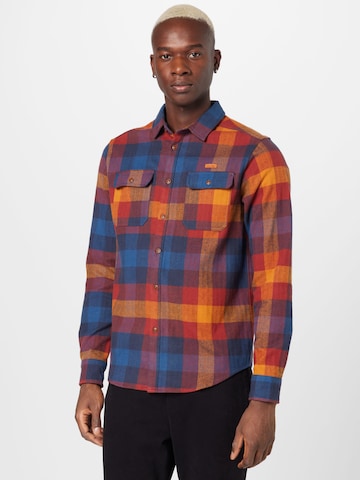 Iriedaily Regular fit Button Up Shirt in Brown: front