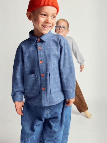 Maru + Bo Shirts 'CHECKED SHIRT WITH POCKETS' i blå
