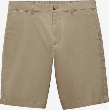 MANGO MAN Pants 'Gracia' in Beige: front