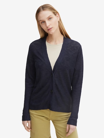 Cardigan TOM TAILOR en bleu : devant