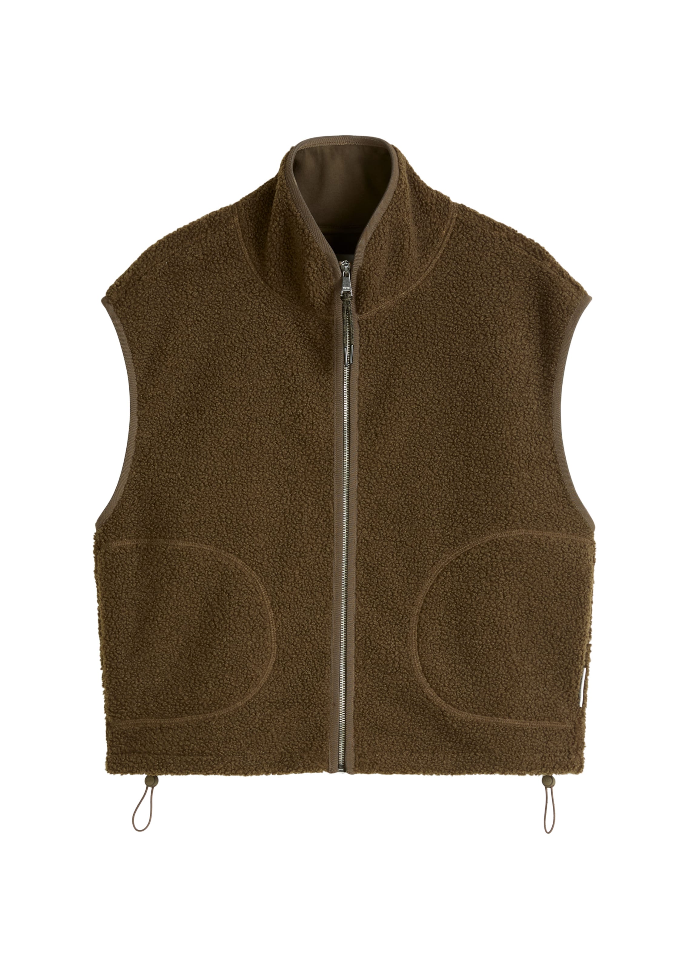 Marc O'Polo DENIM Bodywarmer in Bruin: voorkant