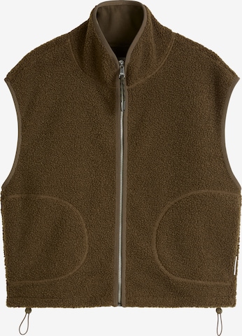 Gilet Marc O'Polo DENIM en marron : devant