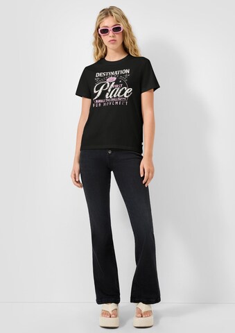 T-shirt QS en noir