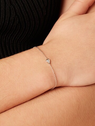 Lucardi Armband in Silber: Vorderseite